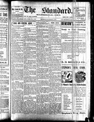 Markdale Standard (Markdale, Ont.1880), 31 Oct 1901