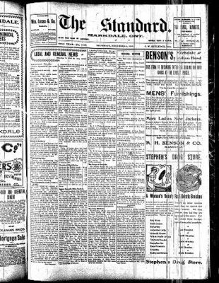 Markdale Standard (Markdale, Ont.1880), 5 Dec 1901