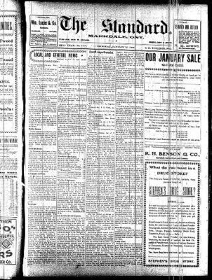 Markdale Standard (Markdale, Ont.1880), 30 Jan 1902