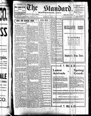 Markdale Standard (Markdale, Ont.1880), 3 Apr 1902