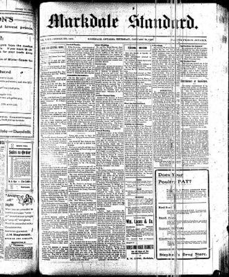 Markdale Standard (Markdale, Ont.1880), 22 Jan 1903