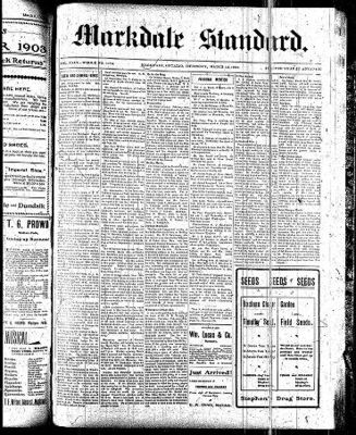 Markdale Standard (Markdale, Ont.1880), 12 Mar 1903