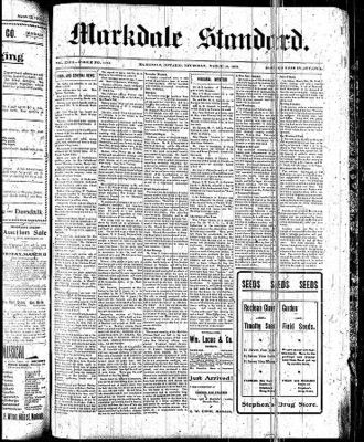 Markdale Standard (Markdale, Ont.1880), 19 Mar 1903