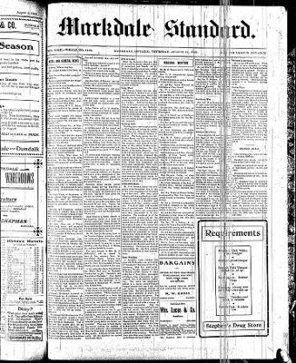 Markdale Standard (Markdale, Ont.1880), 13 Aug 1903