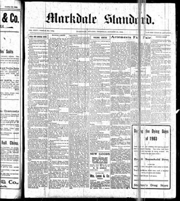 Markdale Standard (Markdale, Ont.1880), 29 Oct 1903