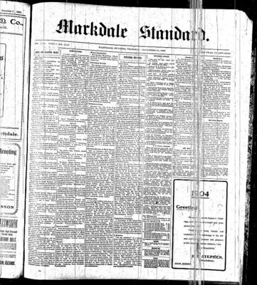 Markdale Standard (Markdale, Ont.1880), 31 Dec 1903