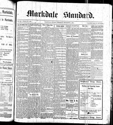 Markdale Standard (Markdale, Ont.1880), 8 Sep 1904