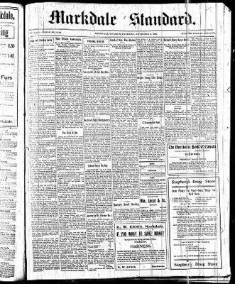 Markdale Standard (Markdale, Ont.1880), 9 Nov 1905