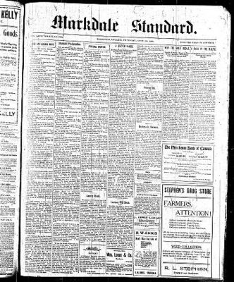 Markdale Standard (Markdale, Ont.1880), 26 Apr 1906