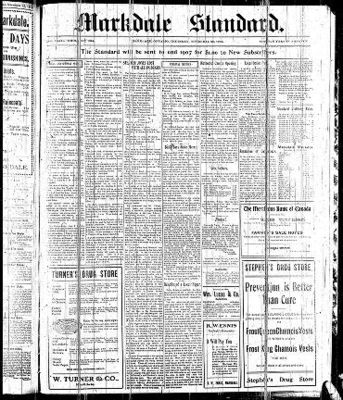 Markdale Standard (Markdale, Ont.1880), 29 Nov 1906