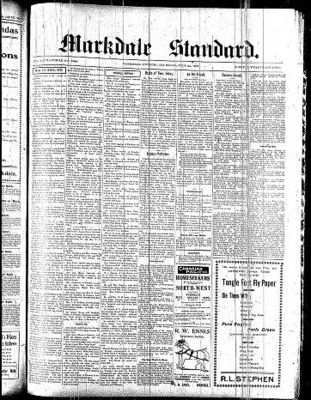 Markdale Standard (Markdale, Ont.1880), 25 Jul 1907