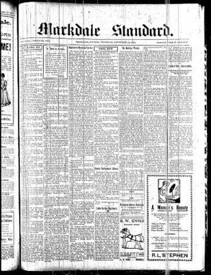 Markdale Standard (Markdale, Ont.1880), 19 Sep 1907