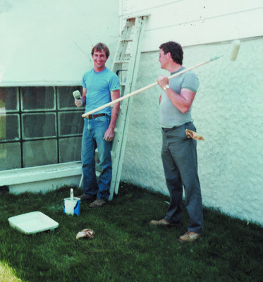 Painting the Artemesia Township offices