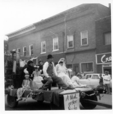 Flesherton Parade Mail-Order Bride float