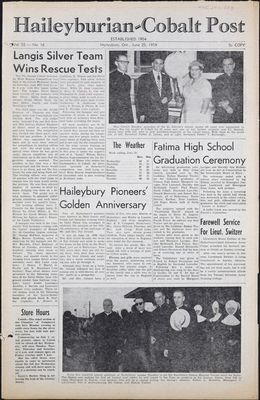 The Haileyburian & Cobalt Weekly Post (1957-1961), 25 Jun 1959