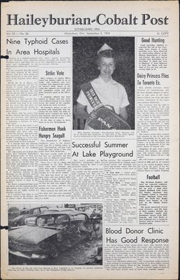 The Haileyburian & Cobalt Weekly Post (1957-1961), 3 Sep 1959