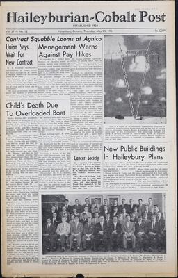 The Haileyburian & Cobalt Weekly Post (1957-1961), 25 May 1961