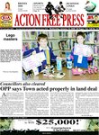 Acton Free Press, page 1