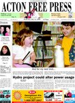 Acton Free Press, page 1