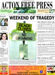 Acton Free Press, page 1