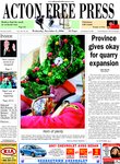 Acton Free Press, page 1