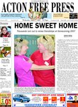 Acton Free Press, page 1