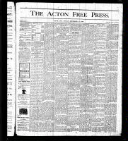 Acton Free Press (Acton, ON), September 17, 1875