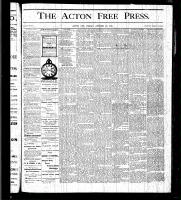 Acton Free Press (Acton, ON), October 29, 1875