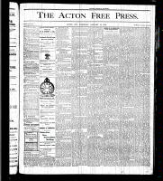 Acton Free Press (Acton, ON), January 13, 1876