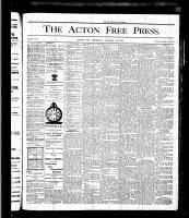 Acton Free Press (Acton, ON), January 20, 1876