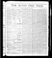 Acton Free Press (Acton, ON), July 20, 1876