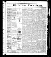 Acton Free Press (Acton, ON), August 3, 1876