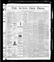 Acton Free Press (Acton, ON), August 10, 1876