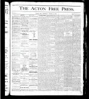 Acton Free Press (Acton, ON), August 17, 1876