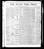 Acton Free Press (Acton, ON), August 24, 1876