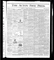 Acton Free Press (Acton, ON), September 21, 1876