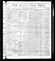 Acton Free Press (Acton, ON), October 5, 1876