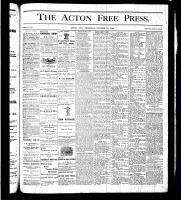 Acton Free Press (Acton, ON), October 19, 1876