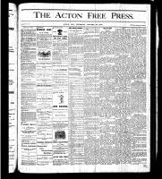 Acton Free Press (Acton, ON), October 26, 1876