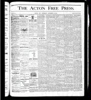 Acton Free Press (Acton, ON), November 9, 1876