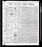 Acton Free Press (Acton, ON), November 16, 1876