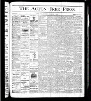 Acton Free Press (Acton, ON), December 7, 1876