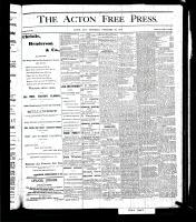 Acton Free Press (Acton, ON), December 28, 1876