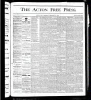 Acton Free Press (Acton, ON), February 15, 1877