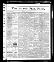 Acton Free Press (Acton, ON), March 1, 1877