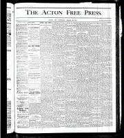 Acton Free Press (Acton, ON), March 29, 1877