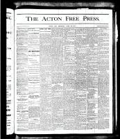Acton Free Press (Acton, ON), April 26, 1877