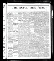 Acton Free Press (Acton, ON), June 28, 1877