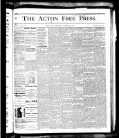 Acton Free Press (Acton, ON), August 23, 1877