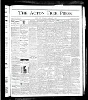 Acton Free Press (Acton, ON), February 7, 1878